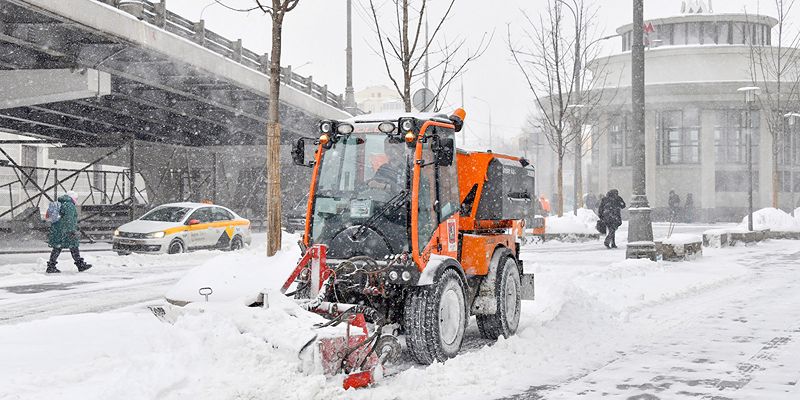 Городские службы работают в усиленном режиме из-за снегопада