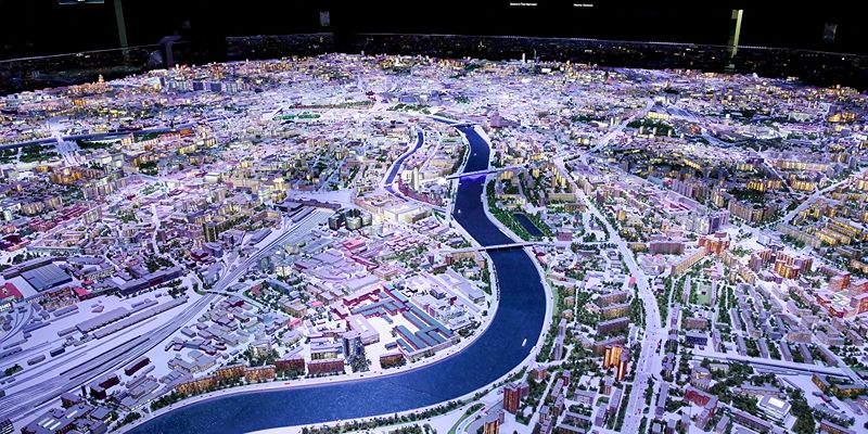 Более 257 тысяч человек посетили павильон «Макет Москвы» за полгода