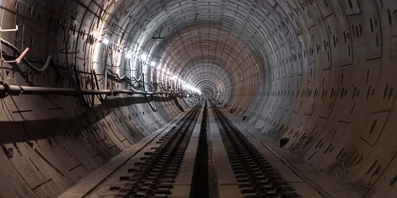 Станция «Новаторская» Троицкой линии метро готова на две трети