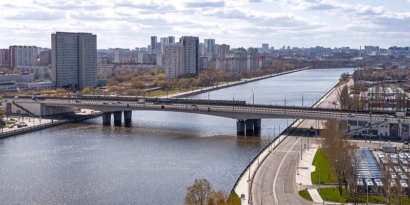 Нагатинский мост оборудуют средствами транспортной безопасности