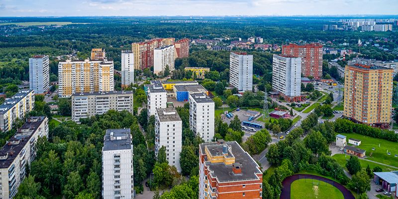 С начала года в ТиНАО появилось почти 96 тысяч новых адресов