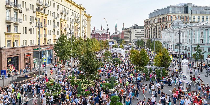 Как изменится схема движения на Тверской улице в праздничные дни