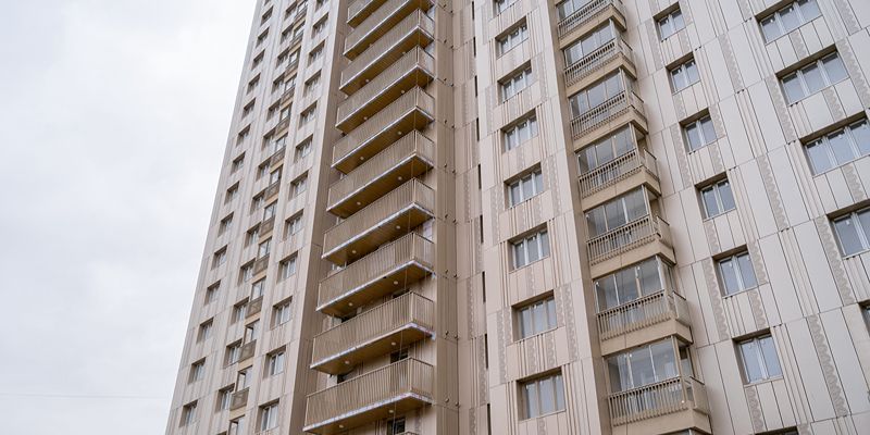 В Донском районе достроили первый дом по программе реновации