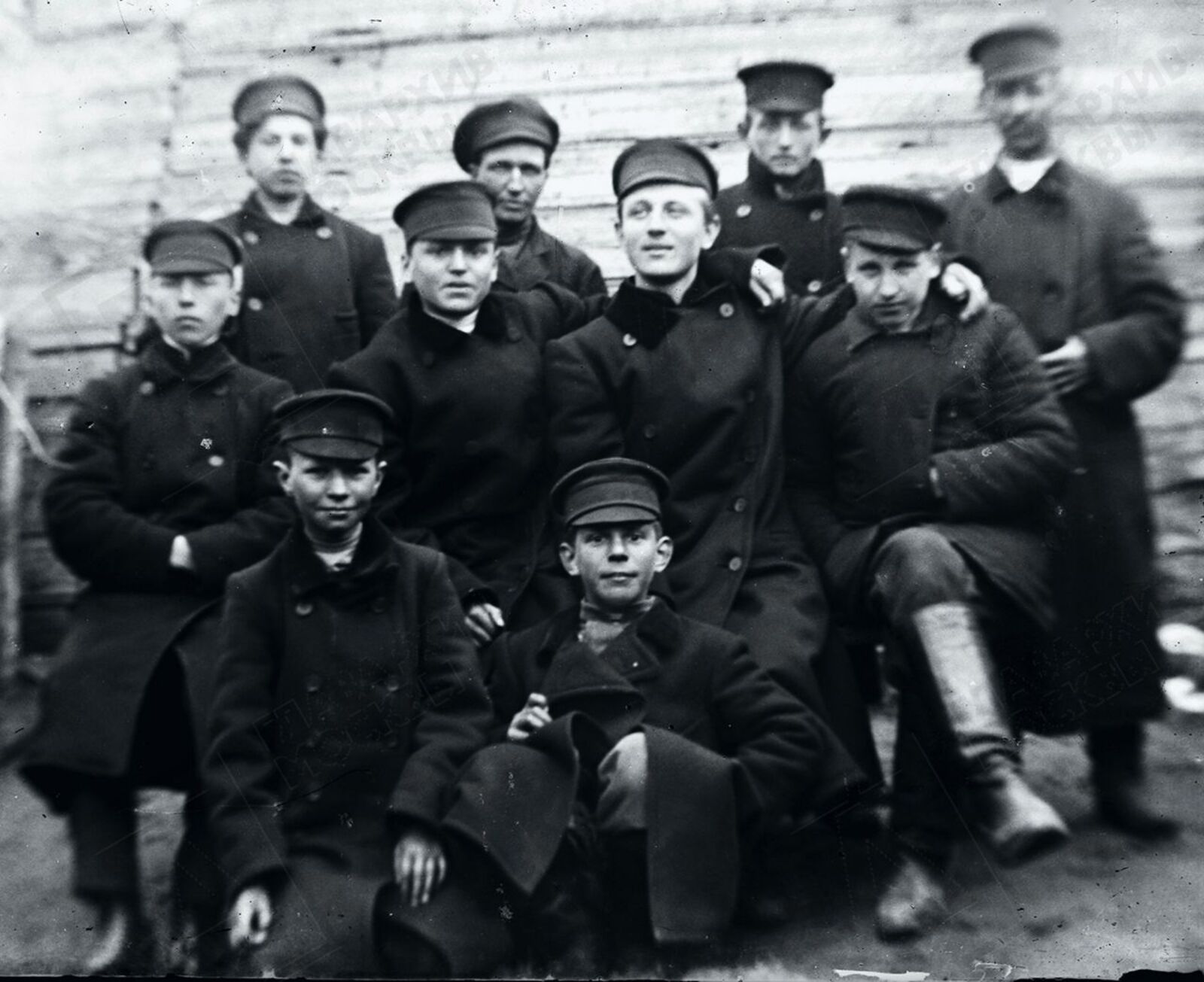 Группа учащейся сельской молодежи. Начало 1930-х годов. Главархив Москвы 