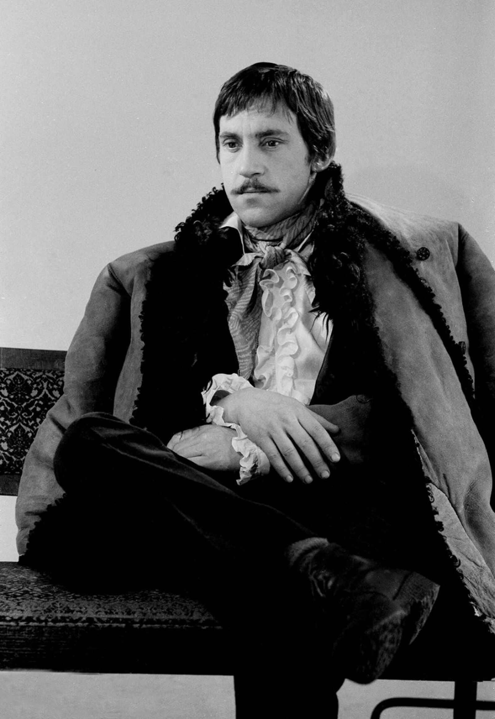 Владимир Высоцкий на кинопробах к фильму «Земля Санникова». 1971 г, Москва. Фото - И.И. Гневашев. Главархив Москвы