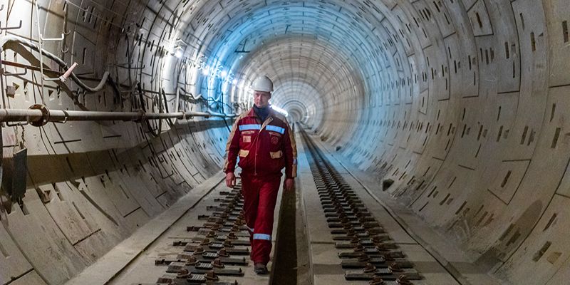 На станции «Народное Ополчение» Рублево-Архангельской линии метро начались монолитные работы