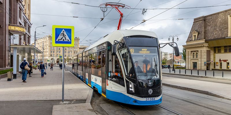 В новом году в Москву поставят 50 современных трамваев российского производства