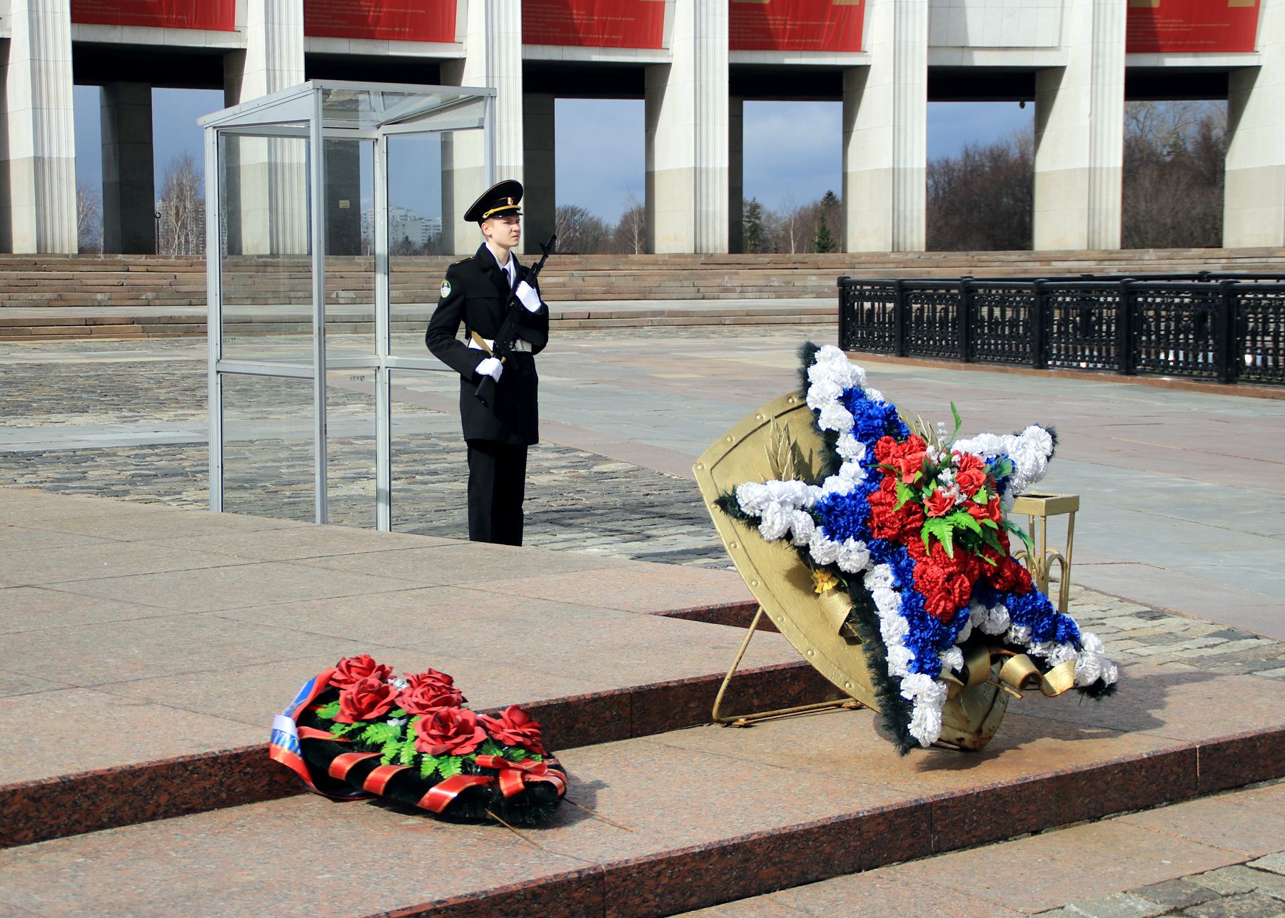 Вахта памяти в парке Победы