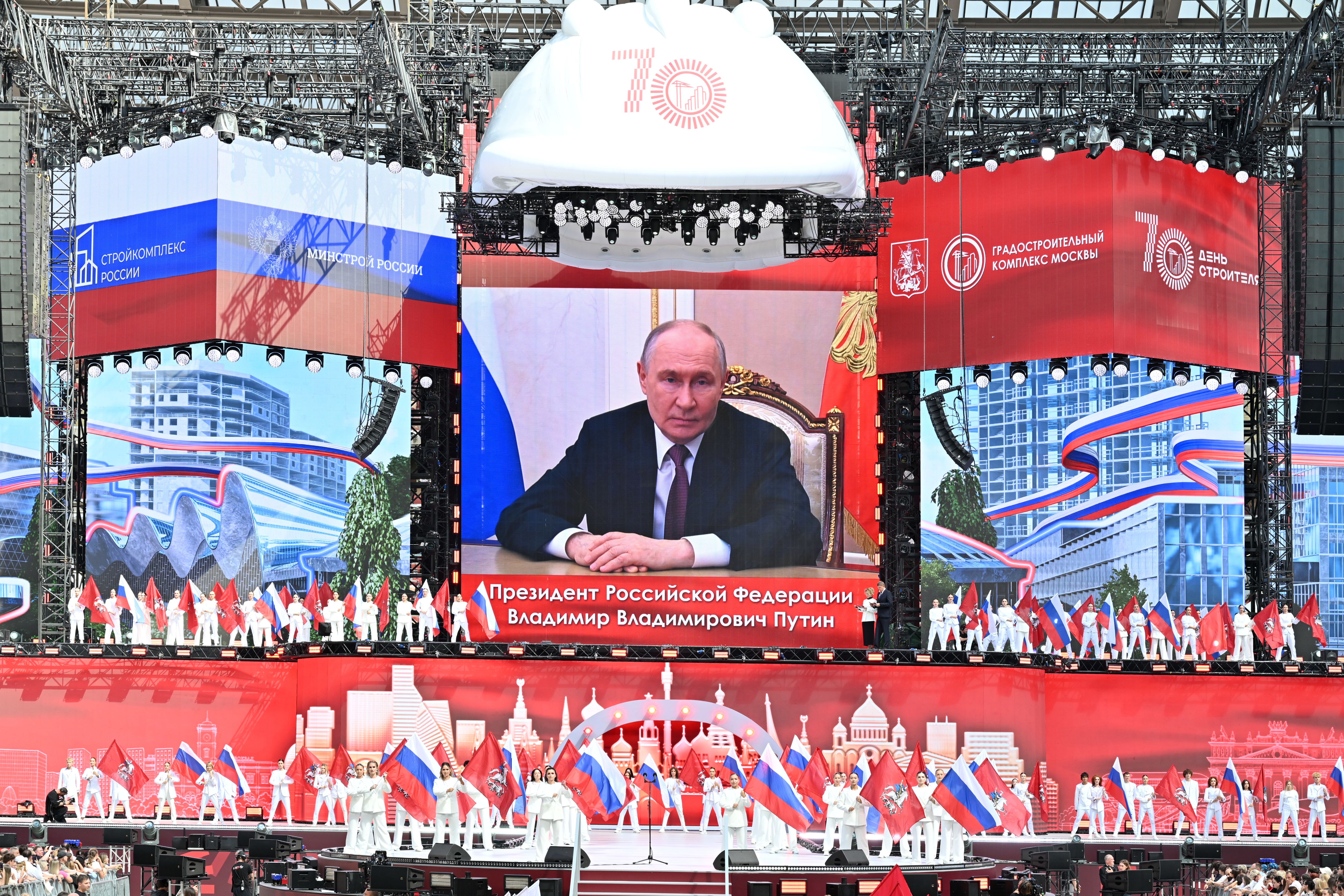 Юбилейное мероприятие, посвященное Дню строителя