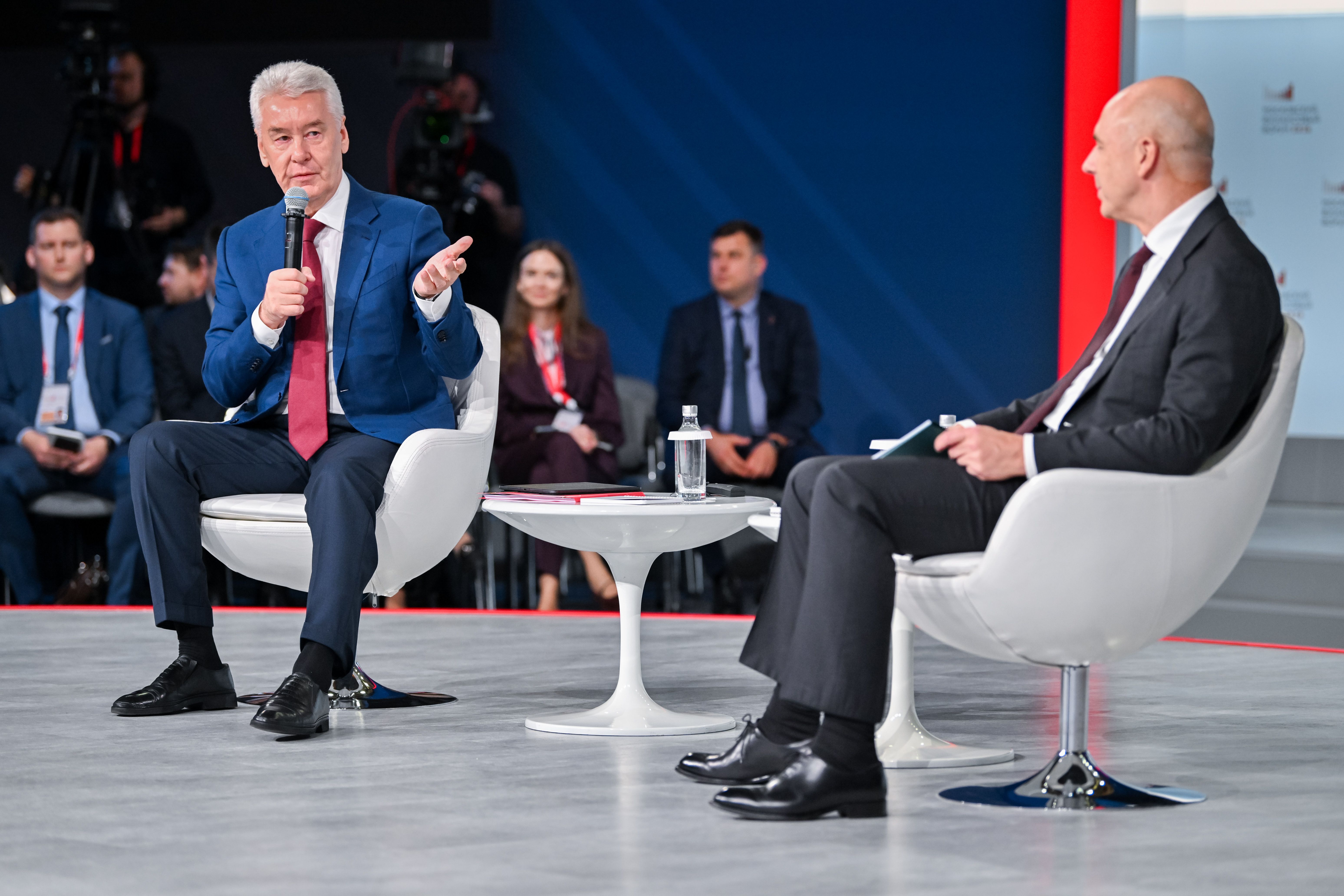 Выступление на пленарной сессии Московского финансового форума