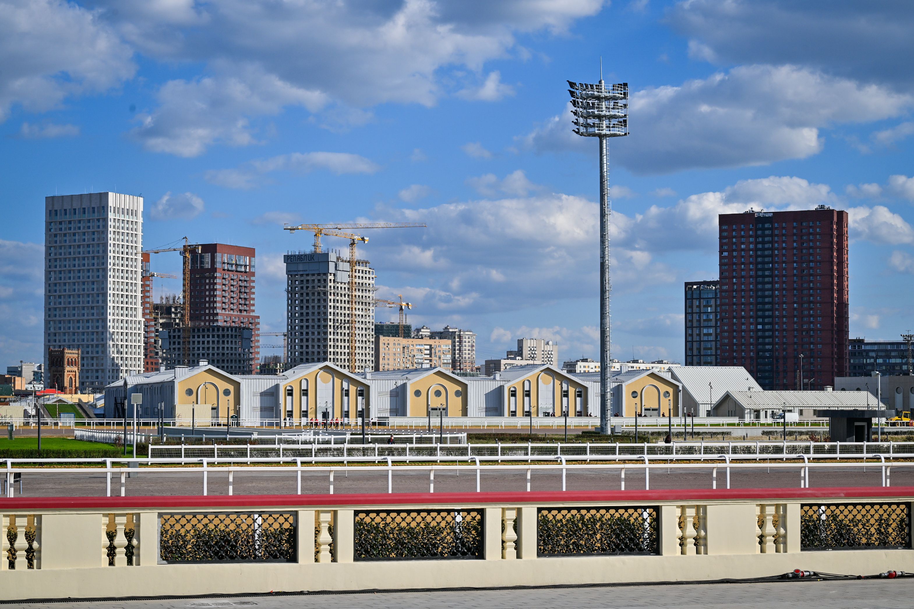 Открытие Центрального московского ипподрома после комплексной реконструкции