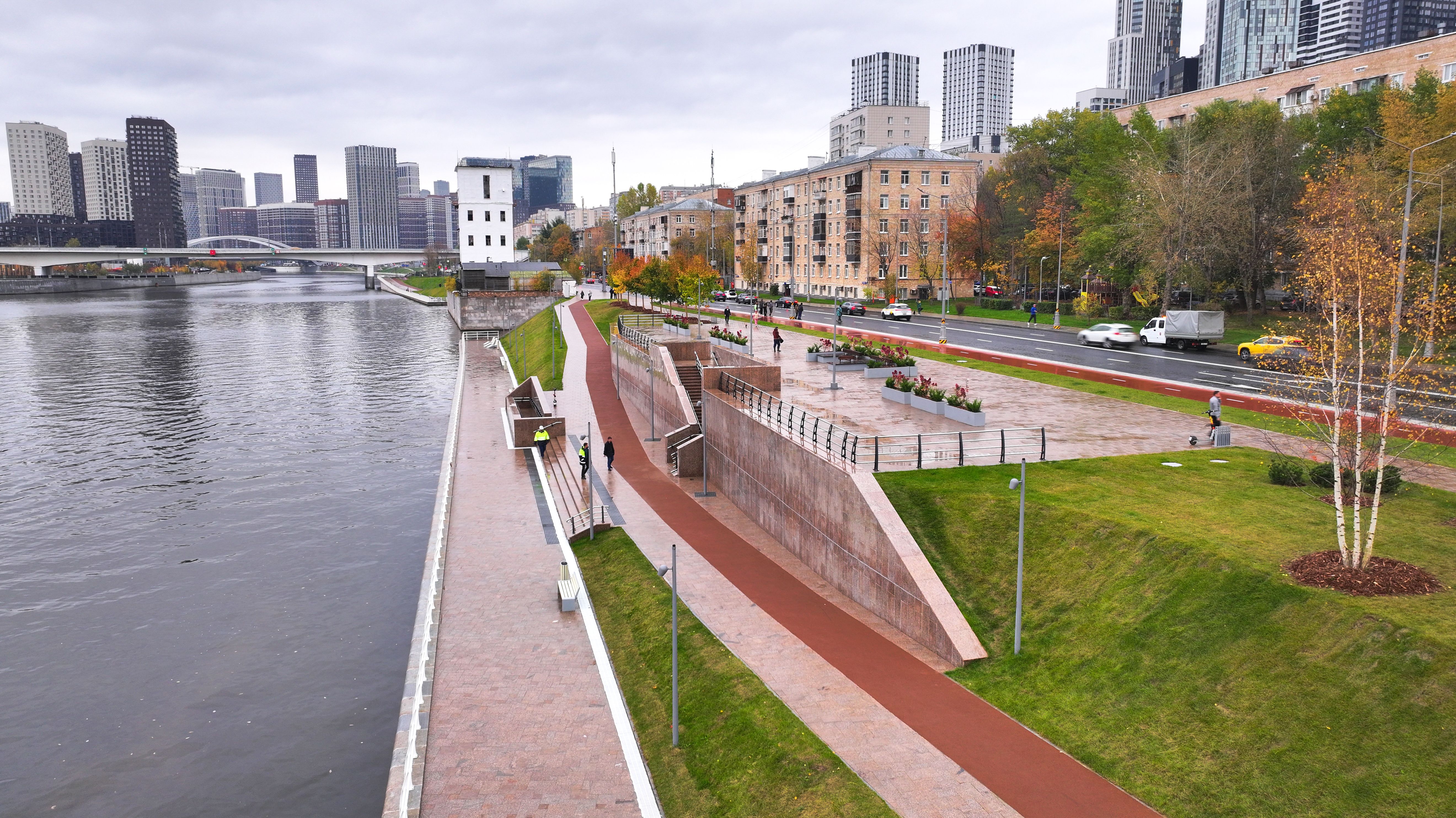 Открытие после реконструкции Шелепихинской набережной