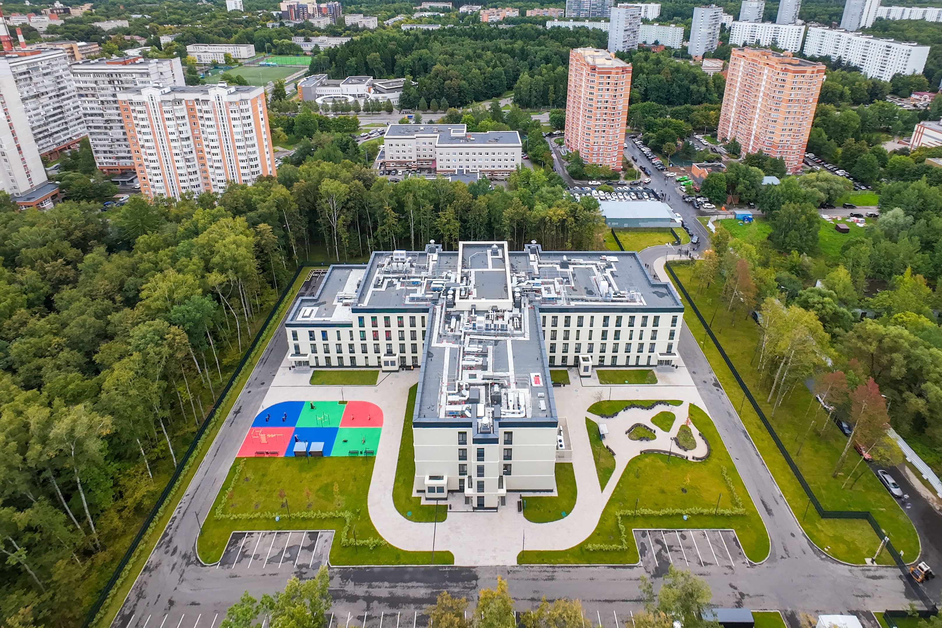 Открытие новой поликлиники в Троицке