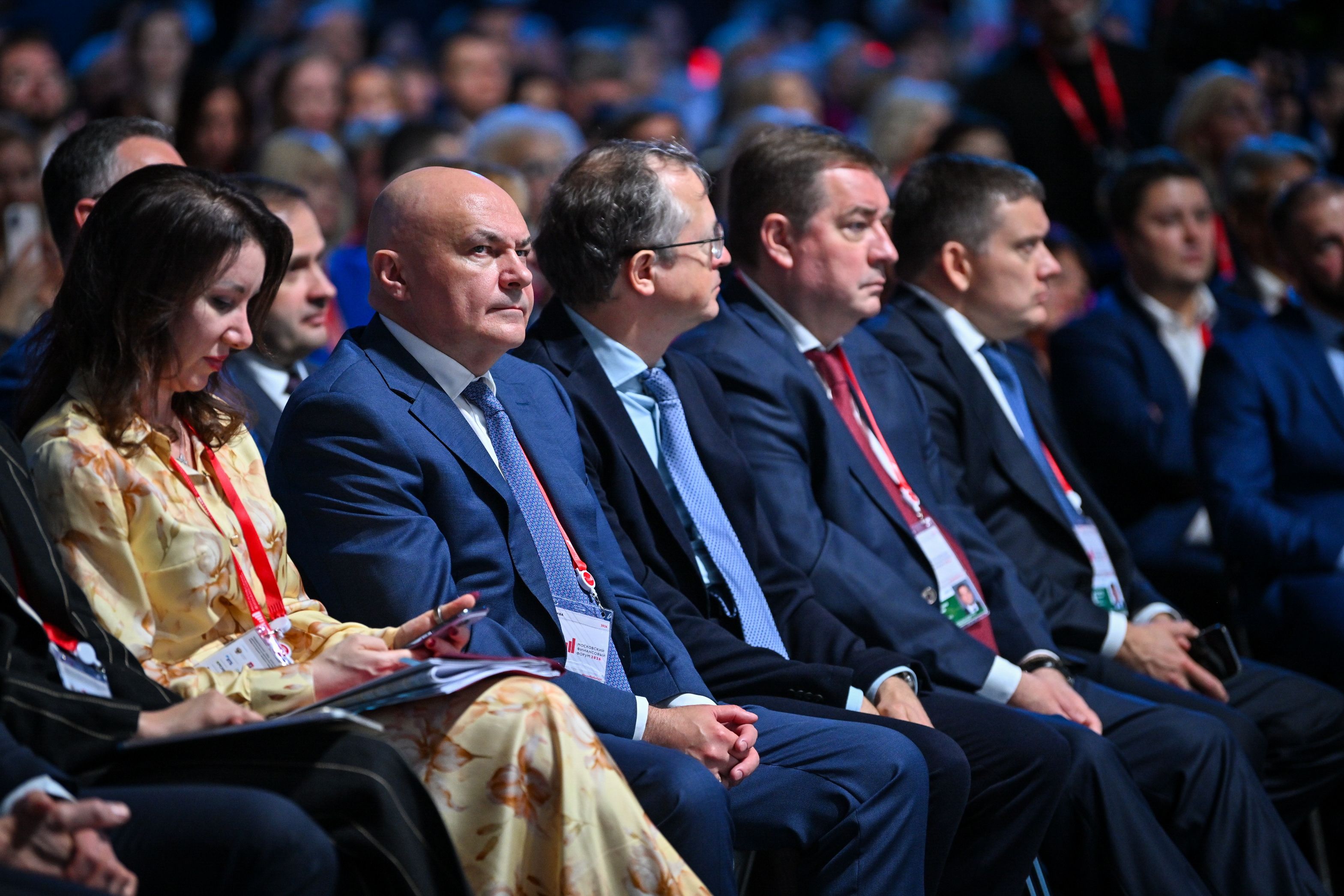 Выступление на пленарной сессии Московского финансового форума
