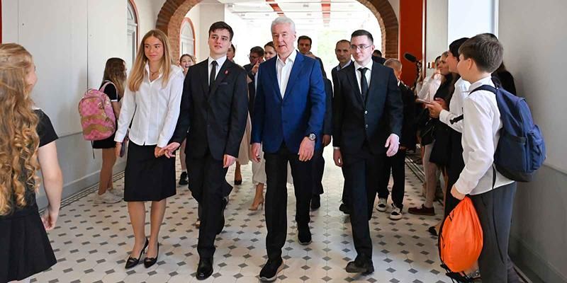 Sergei Sobyanin: 100 renovated schools opened their doors in Moscow on September 1