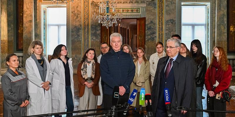 Сергей Собянин рассказал о реставрации усадьбы Останкино