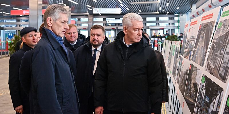 Сергей Собянин сообщил о завершении модернизации Белорусского вокзала