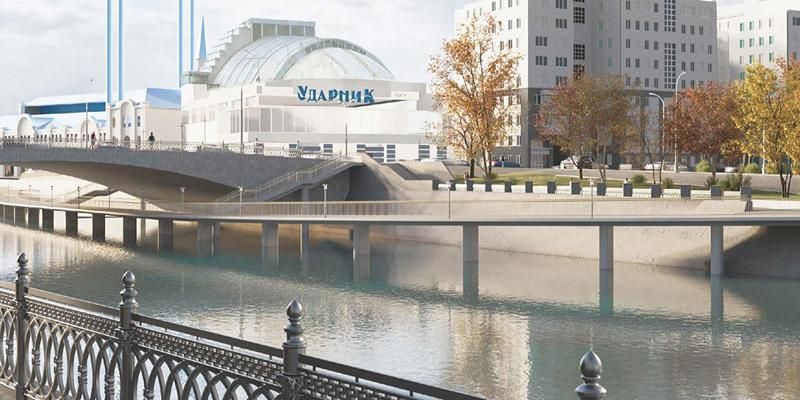 Новый мост свяжет стрелку острова Балчуг и Репинский сквер — Мэр Москвы