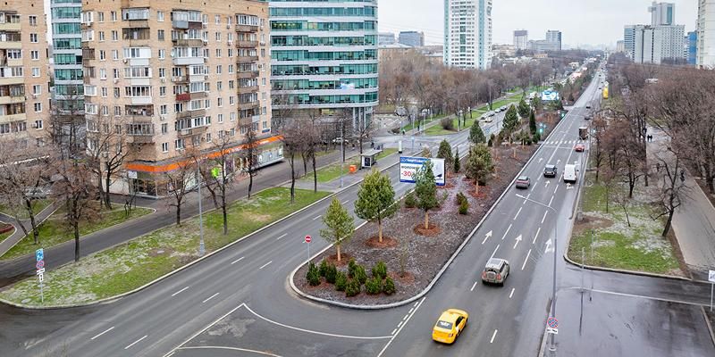 Мэр Москвы объявил о завершении благоустройства Профсоюзной улицы