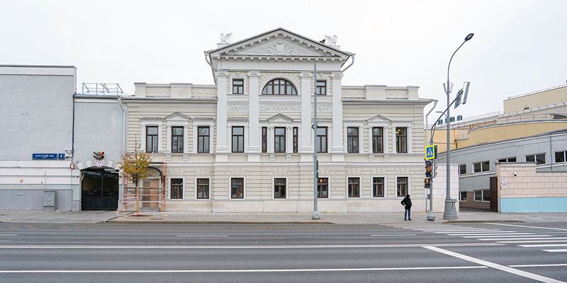 Реставрация дома купцов Марковых в Каретном Ряду завершится в 2024-м — Собянин
