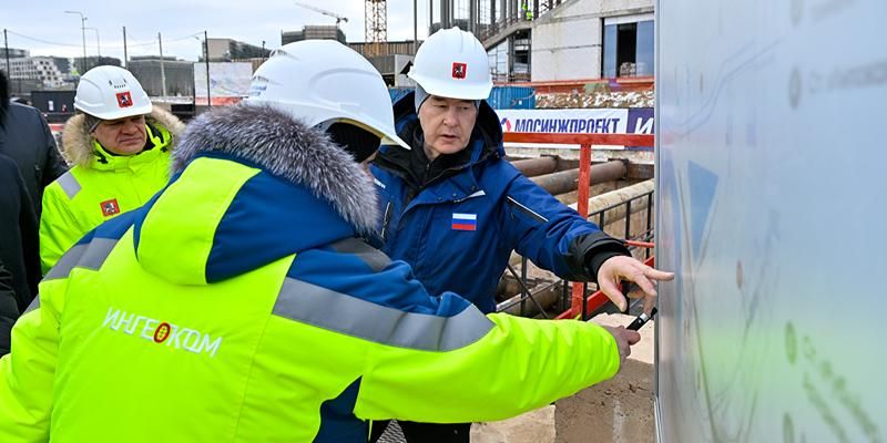Собянин: Началась проходка еще одного тоннеля Рублево-Архангельской линии метро