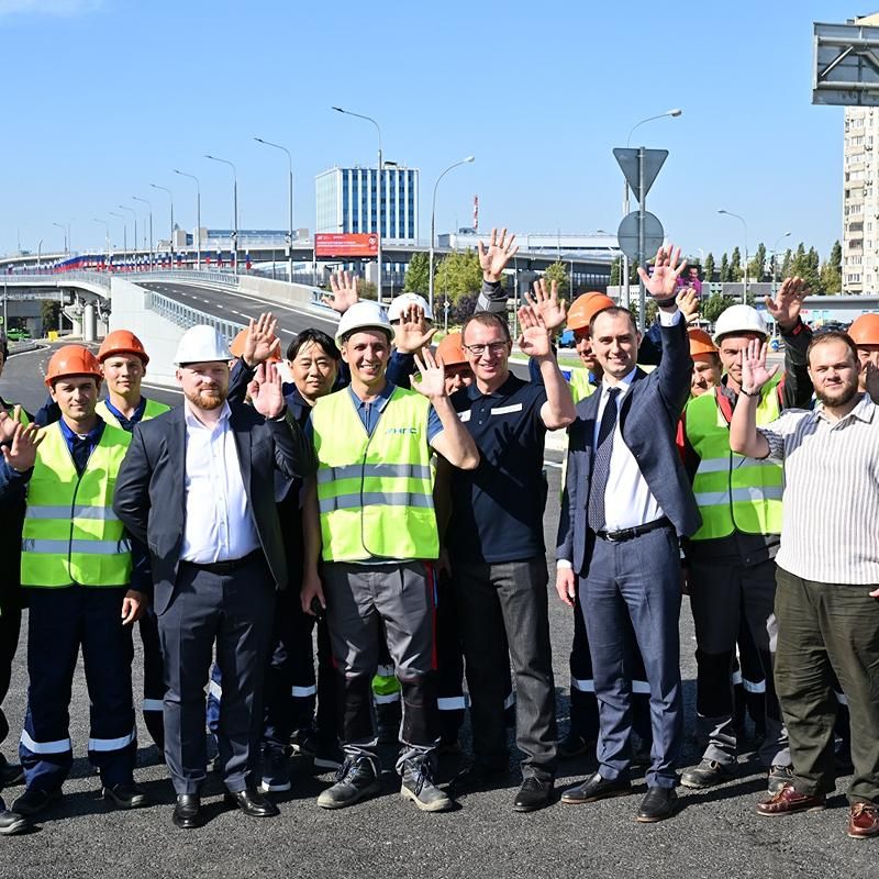 Мэр Москвы сообщил об открытии нового съезда с МСД на Каширское шоссе