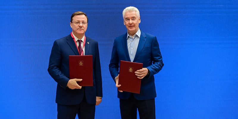 Сергей Собянин заключил соглашения с главами Башкортостана, Рязанской, Самарской, Тамбовской и Тульской областей о развитии беспилотных авиационных систем