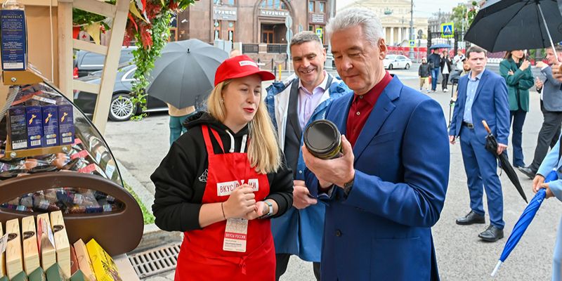 Сергей Собянин пригласил москвичей на фестиваль «Вкусы России»