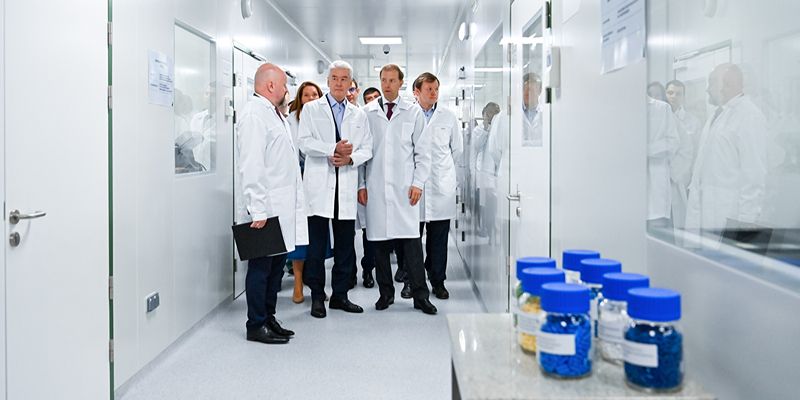 Sergei Sobyanin: New pharma factory launched in Technopolis Moscow