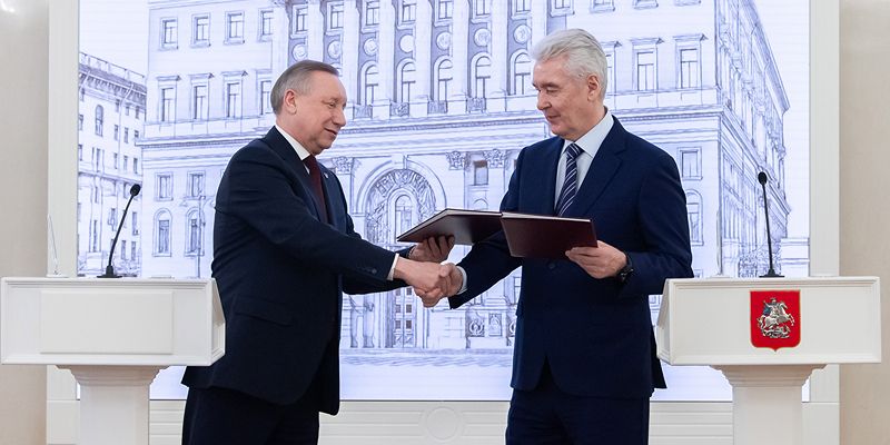 Собянин: Москва поможет внедрить ЕМИАС в стационарах Санкт-Петербурга