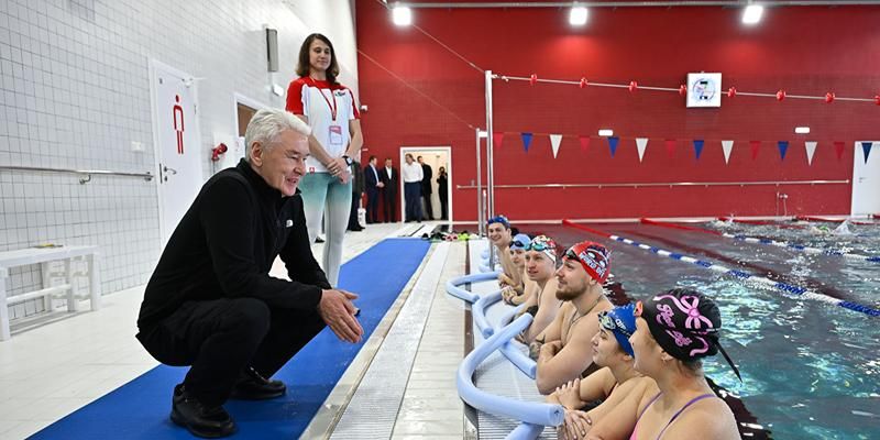 Сергей Собянин открыл новый спортивный комплекс на юге Москвы