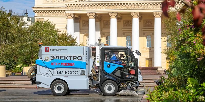 В Москве началось применение новейших уборочных машин — Сергей Собянин