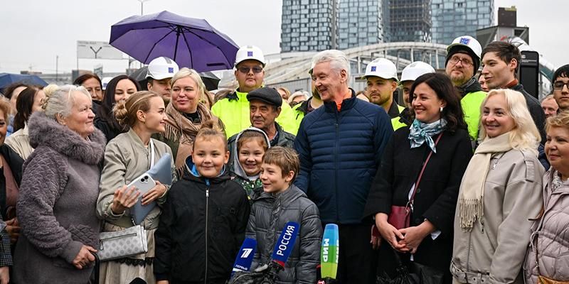 Sobyanin announces reopening of Shelepikhinskaya Embankment after reconstruction