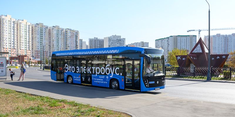Moscow offers 100 eco-friendly electric bus routes, Sergei Sobyanin says