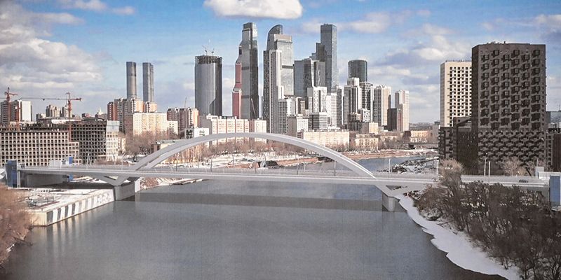 Собянин рассказал о строительстве моста через Москву-реку у Берегового проезда