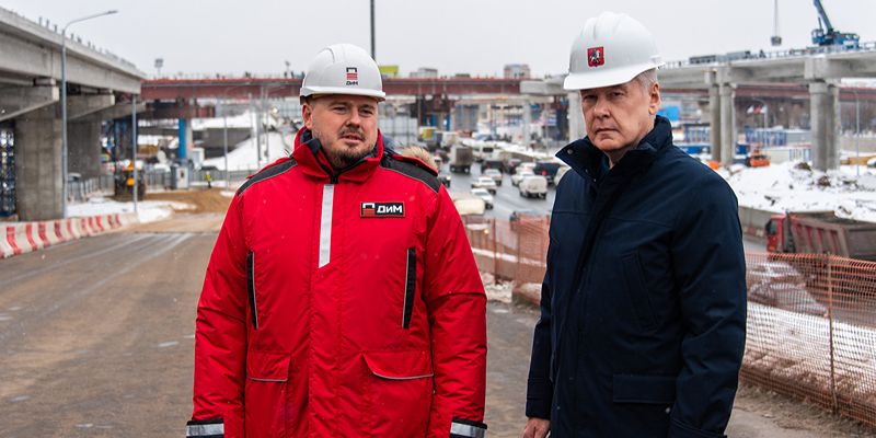 Sergei Sobyanin: Southern section of the Moscow High-Speed Diameter to be completed by the end of the year