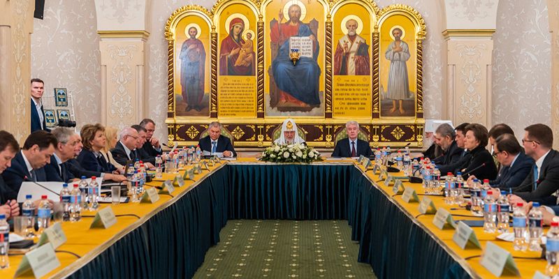 Сергей Собянин принял участие в совместном заседании наблюдательного, попечительского и общественного советов по изданию Православной энциклопедии