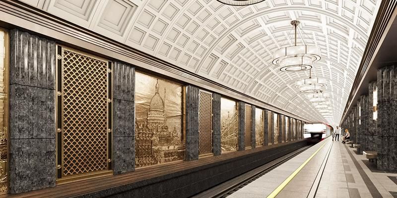 Собянин: Утверждена архитектурная концепция новой станции метро «Достоевская»