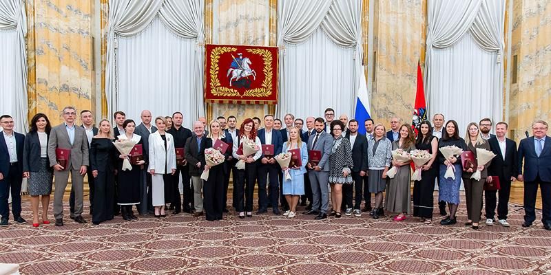 Сергей Собянин вручил премии Москвы в сфере архитектуры и строительства