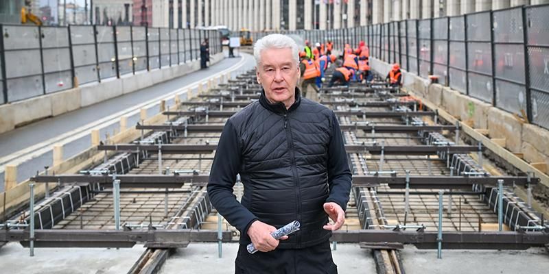 Sergei Sobyanin announces plans to develop the Moscow tram network