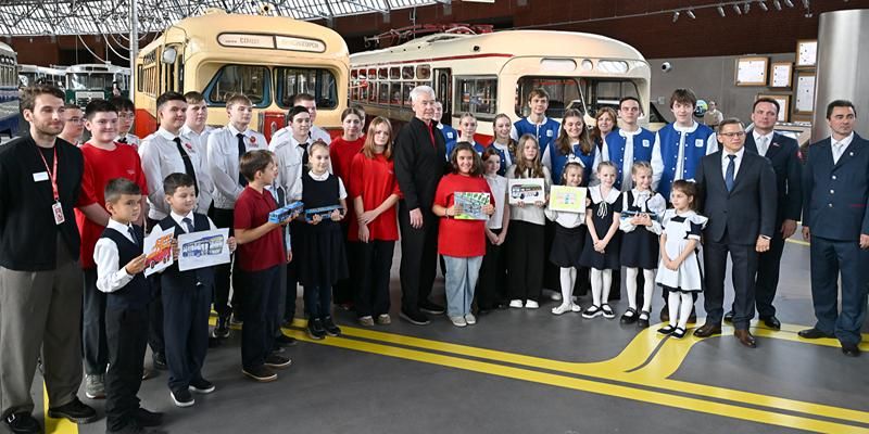 Sergei Sobyanin Opens Moscow Transport Museum in the Historic Melnikov Garage