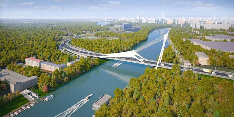 Сергей Собянин: Мост-парус через Москву-реку появится на западе столицы