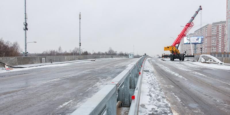 Собянин: Открыто движение на путепроводе по основному ходу Варшавского шоссе