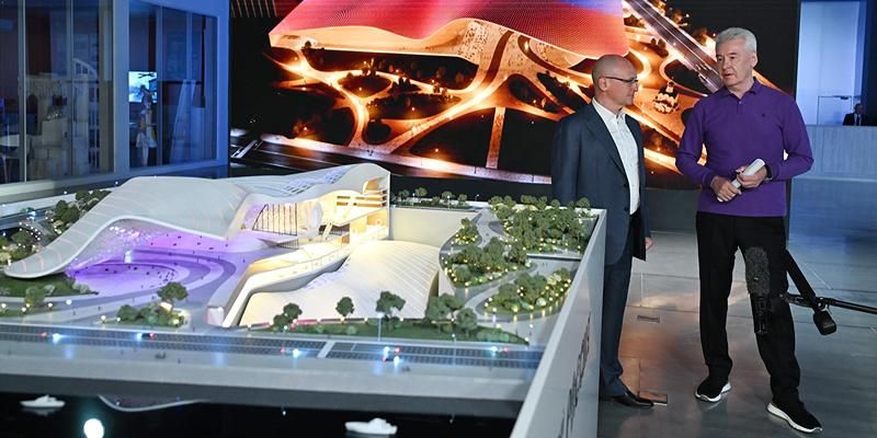Собянин представил концепцию создания национального центра «Россия» на Пресне