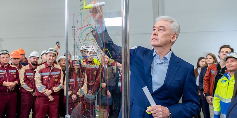 Sergei Sobyanin: Fiztekh station on Lyublinsko-Dmitrovskaya line has opened