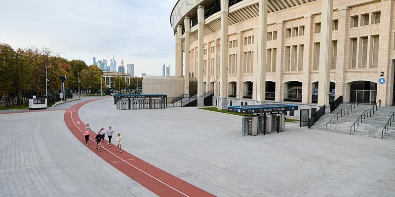 Sergei Sobyanin: running route set up around the Grand Sports Arena at Luzhniki