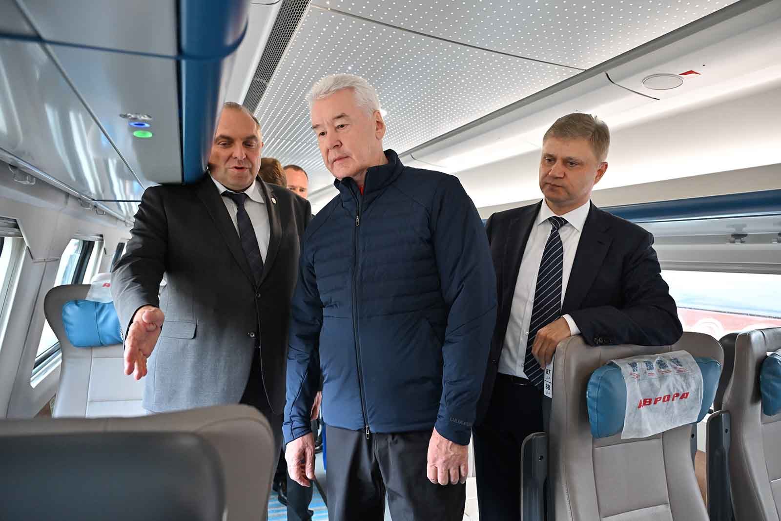 Собянин: Количество поездов на маршруте Москва — Ярославль увеличится до восьми