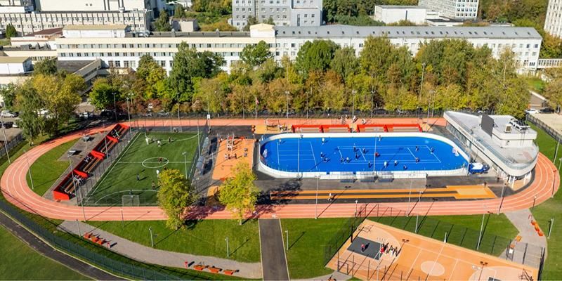 Собянин: Современный спорткластер создан у корпуса РАНХиГС на улице Садовники