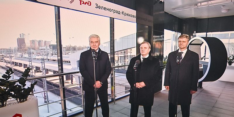 Собянин доложил Путину о начале строительства московского участка ВСМ