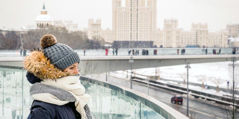Холодная и снежная погода сохранится в столице до 11 февраля